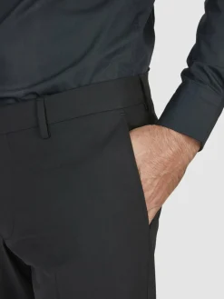 Daniel Hechter Hosen|Anzüge<Herren Anzughose schwarz uni