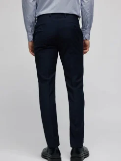 Daniel Hechter Hosen|Anzüge<Herren Anzughose blau uni