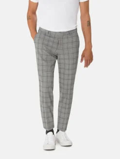 Benvenuto Anzüge<Herren Anzughose - IAGO grau kariert