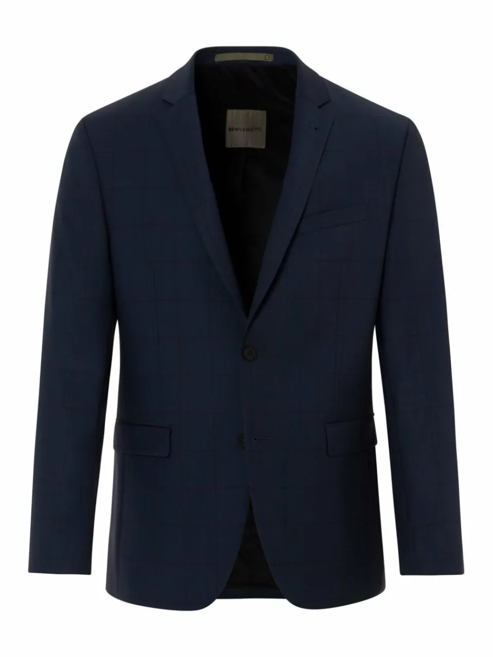 Benvenuto Sakkos<Herren Anzugsakko - OTHELLO blau kariert