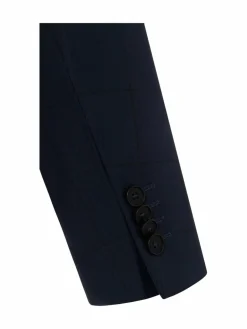 Benvenuto Sakkos<Herren Anzugsakko - OTHELLO blau kariert