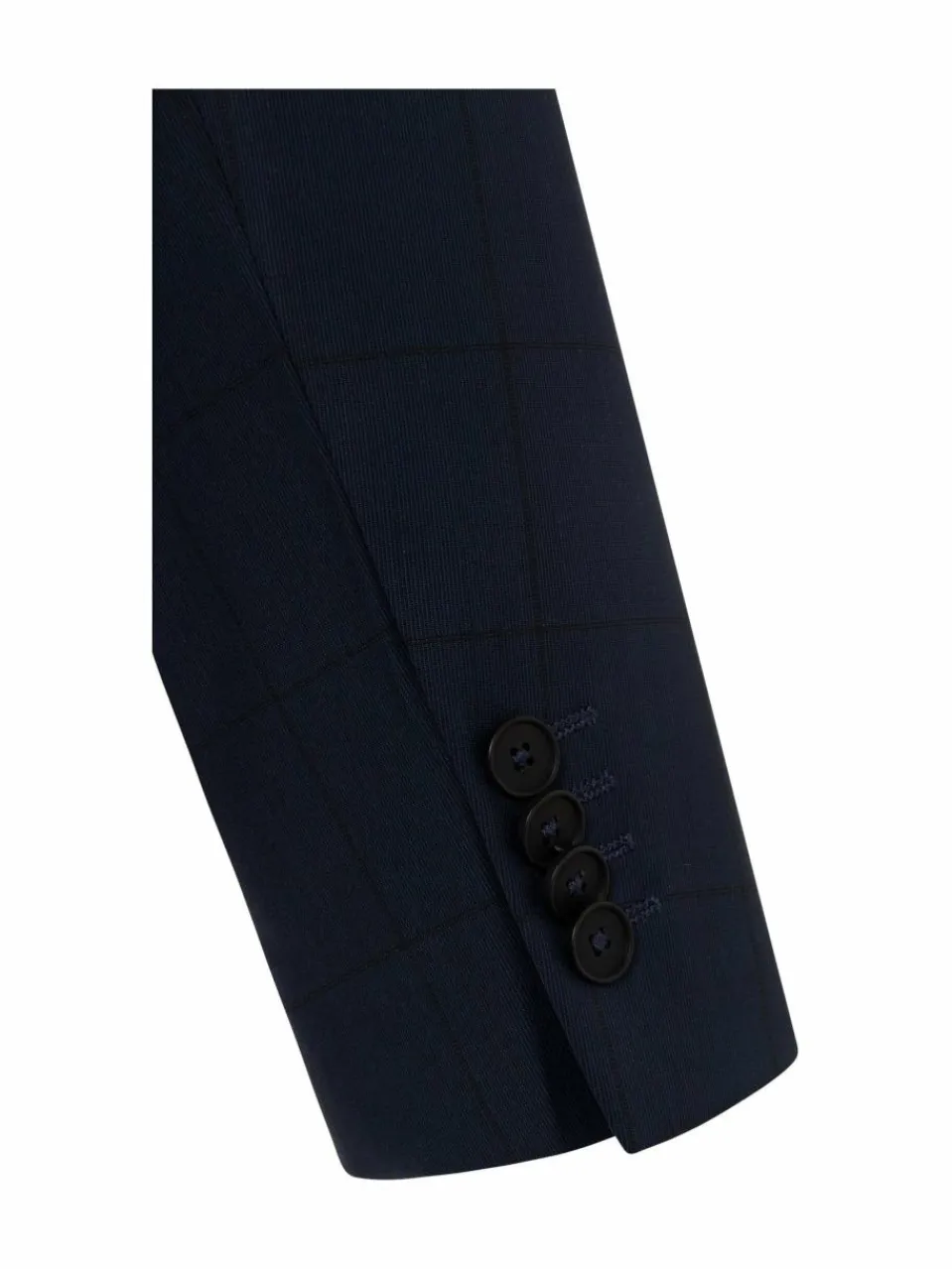 Benvenuto Sakkos<Herren Anzugsakko - OTHELLO blau kariert