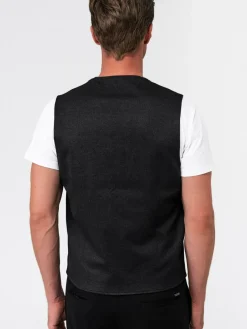 Jeff Anzüge<Herren Anzugweste - Coolidge grau anthrazit uni