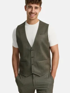 Herren Jeff Anzüge>Herren Anzugweste - JFChris