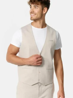 Herren Jeff Anzüge>Herren Anzugweste - JFEzra