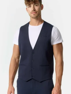 Herren Jeff Anzüge>Herren Anzugweste - JFEzra