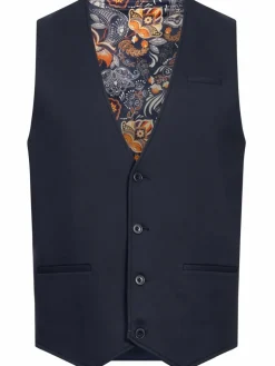 Herren Jeff Anzüge>Herren Anzugweste - JFEzra