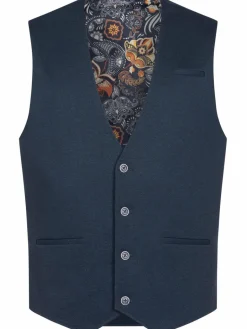 Jeff Anzüge<Herren Anzugweste - JFFinn dark stone anthrazit meliert