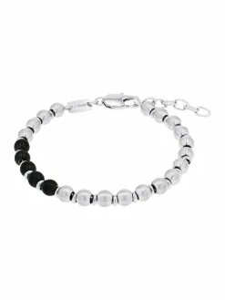 s.Oliver Schmuck<Herren Armband silber uni