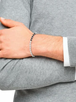 s.Oliver Schmuck<Herren Armband silber uni