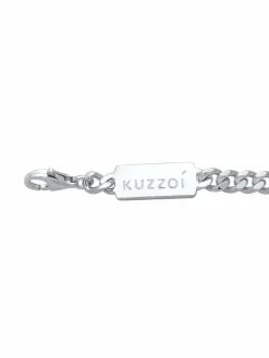 KUZZOI Schmuck<Herren Armband silber uni