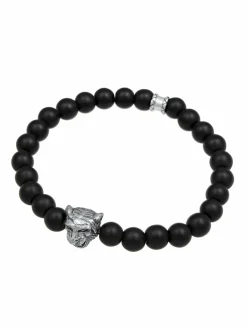 KUZZOI Schmuck<Herren Armband schwarz uni