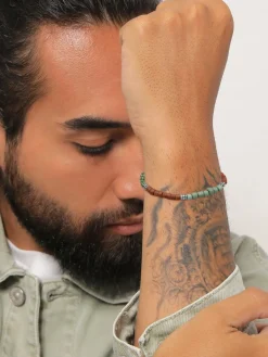 KUZZOI Schmuck<Herren Armband mehrfarbig uni