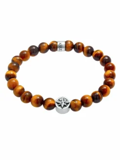 KUZZOI Schmuck<Herren Armband braun uni