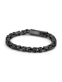 Fynch-Hatton Schmuck<Herren Armband schwarz uni