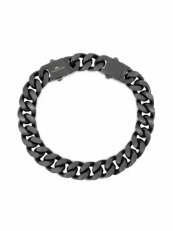 Fynch-Hatton Schmuck<Herren Armband schwarz uni