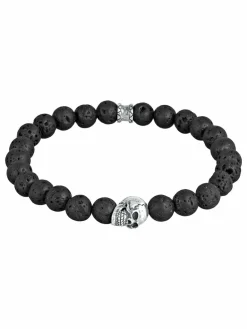 KUZZOI Schmuck<Herren Armband schwarz uni