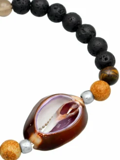 KUZZOI Schmuck<Herren Armband schwarz uni