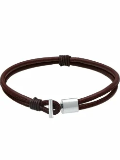 KUZZOI Schmuck<Herren Armband braun uni