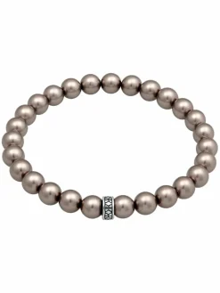 KUZZOI Schmuck<Herren Armband silber uni