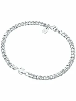 KUZZOI Schmuck<Herren Armband silber uni