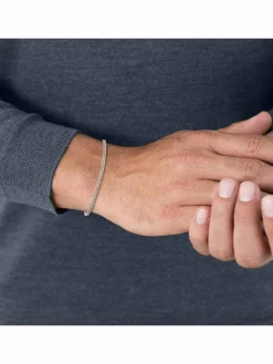 True Rebels Schmuck<Herren Armband silber uni