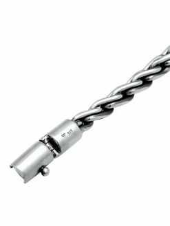 KUZZOI Schmuck<Herren Armband silber uni