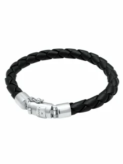 KUZZOI Schmuck<Herren Armband silber uni