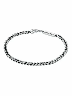 KUZZOI Schmuck<Herren Armband schwarz uni