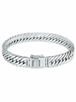 KUZZOI Schmuck<Herren Armband silber uni