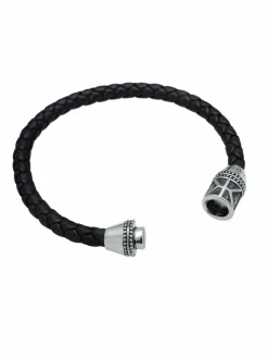 KUZZOI Schmuck<Herren Armband silber uni