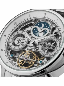 Ingersoll Uhren<Herren Armbanduhr silber uni