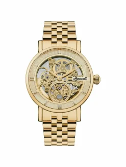 Ingersoll Uhren<Herren Armbanduhr gold uni