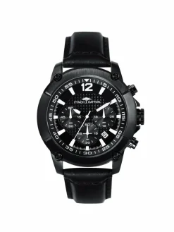 Fynch-Hatton Uhren<Herren Armbanduhr schwarz uni