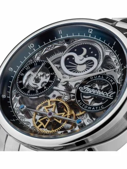 Ingersoll Uhren<Herren Armbanduhr silber uni