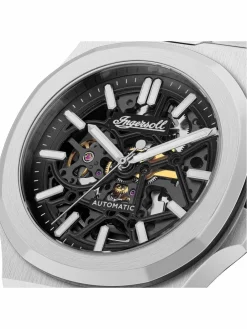Ingersoll Uhren<Herren Armbanduhr silber uni