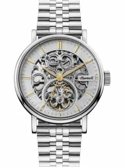 Ingersoll Uhren<Herren Armbanduhr silber uni