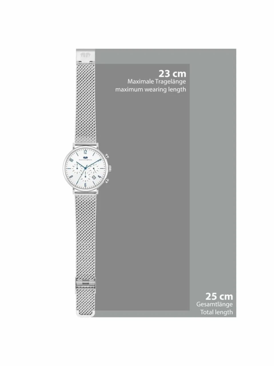 Herren Rhodenwald & Söhne Uhren>Herren Armband-Uhr Chronograph -Arakon