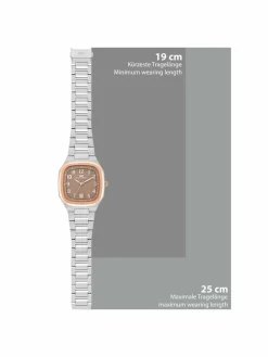 Rhodenwald & Söhne Uhren<Herren Armband-Uhr -Ikador silber uni