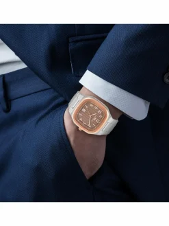 Rhodenwald & Söhne Uhren<Herren Armband-Uhr -Ikador silber uni