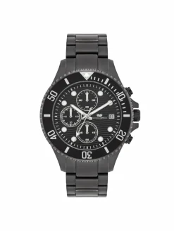 Rhodenwald & Söhne Uhren<Herren Armband-Uhr -Nightstorm schwarz uni