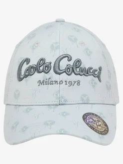 Carlo Colucci Mützen & Caps<Herren Baseball Cap - Dengel grau bedruckt