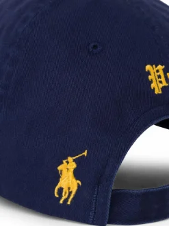 Polo Ralph Lauren Mützen & Caps<Herren Baseballcap marine gelb uni
