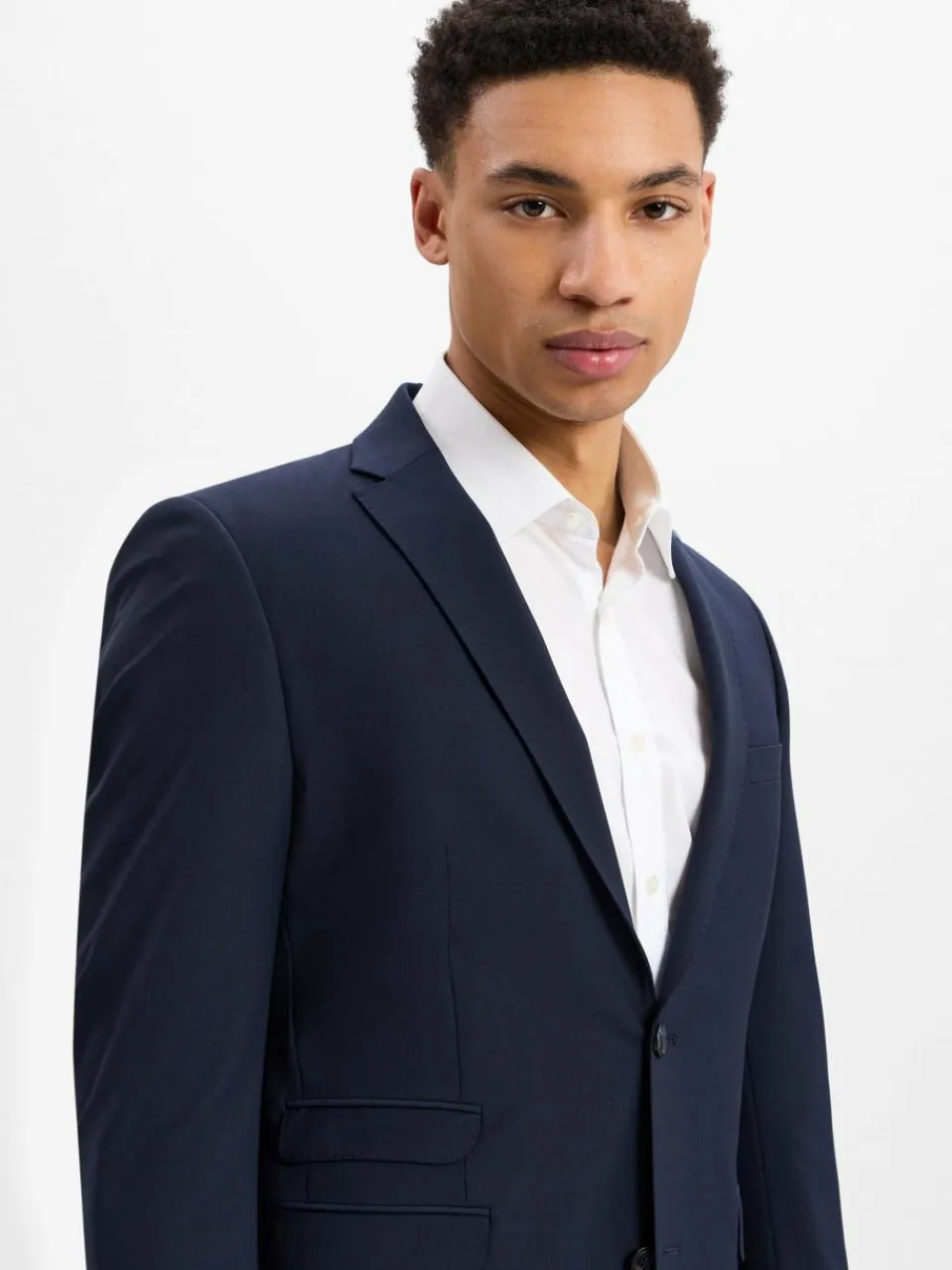 CG - CLUB of GENTS Baukasten-Anzüge|Anzüge<Herren Baukasten Sakko mit Schurwoll-Anteil - Cliff marine uni