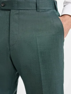 Wilvorst Baukasten-Anzüge<Herren Baukasten-Anzughose tanne strukturiert