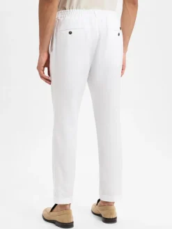 JOOP! Anzüge<Herren Baukasten-Anzughose mit Leinen-Anteil - Lester weiß uni