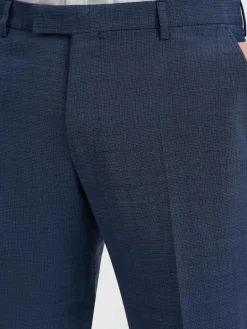 JOOP! Anzüge<Herren Baukasten-Anzughose mit Woll-Anteil blau meliert