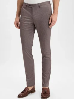 Digel MOVE Hosen<Herren Baukasten-Anzughose - Anno braun meliert