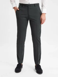 Finshley & Harding Baukasten-Anzüge|Anzüge<Herren Baukasten-Anzughose - Mitch anthrazit meliert