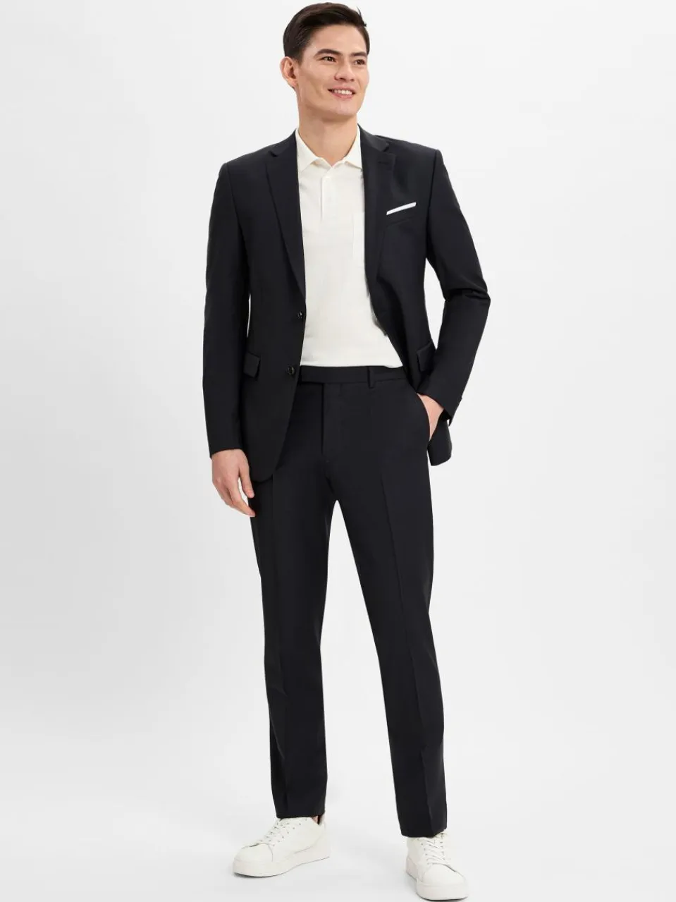 JOOP! Hosen|Baukasten-Anzüge<Herren Baukasten-Anzughose - Brad marine uni